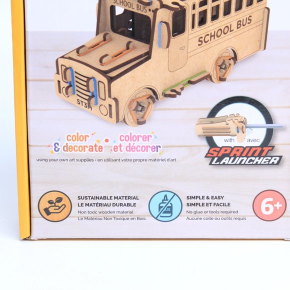 KIDS | 2 Smartivity® Stem Wheels DIY Campus Surfer Bus Learning Activity Set NEW - Picture 9 of 10